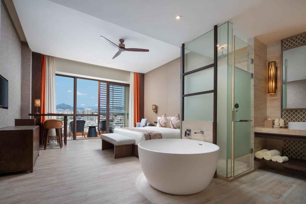 Mangrove Tree Resort World Sanya Bay- Queen Palm Towers Buitenkant foto
