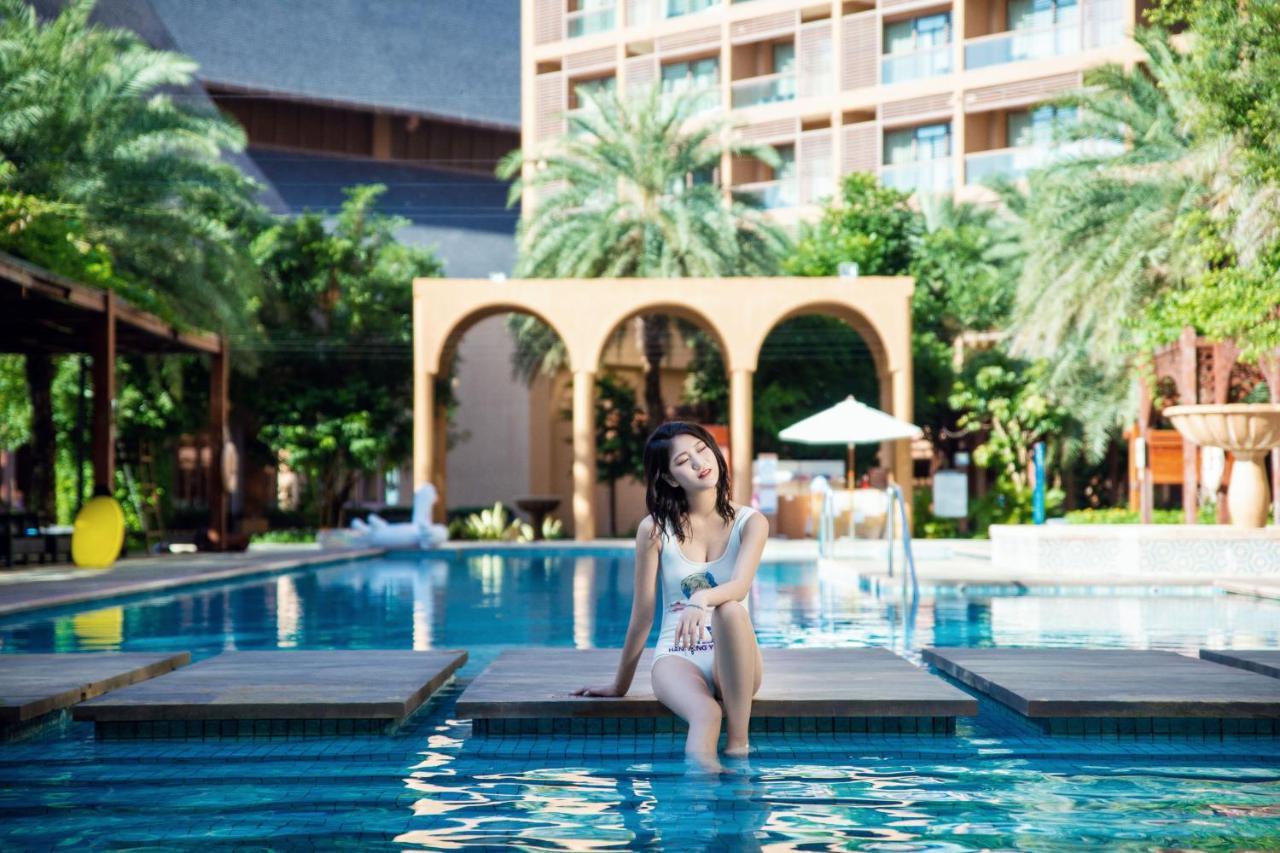 Mangrove Tree Resort World Sanya Bay- Queen Palm Towers Buitenkant foto